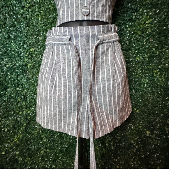 NWT‎ Express Matching Tank & Shorts/ Gray & White / XS/S - Picture 11 of 13
